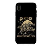 Gothic cavalry humor motif | Goths Before It Was Cool Case for iPhone XS Max