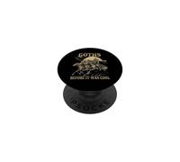 Gothic cavalry humor motif | Goths Before It Was Cool PopSockets Adhesive PopGrip