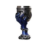 Gothic Chalice for Wine - Medieval Wine Cup, Beer Cup, Gothic Cocktail Glasses, Travel Mugs, Gothic-Style Chalice with Kite, Versatile Antique Drinking Cup for