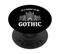 Gothic Church Cathedral Medieval Literature Movies Books PopSockets Adhesive PopGrip