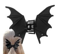 Gothic Claw Clip - Matte Black Finish, Halloween Horror Hair, Styling Durable Metal Hairpin, Punk Barrette | Gritty Headpiece For R