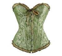 Gothic Corset Body Shaper, Corset Tops for Women, Plus Size Overbust Corset Classic Bustier Bodyshaper Punk Bridal Lingerie Sexy Christmas Halloween Costume