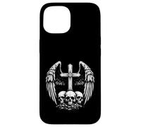 Gothic Cross Skull Wings Dark Angel Faith Emo Alt Grunge Case for iPhone 15
