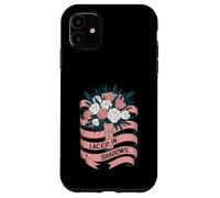 Gothic Dark Feminine Laced In Shadows Bow Lace Heart Case for iPhone 11