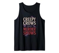 Gothic Detective Murder Investigation Horror Thriller Crime Tank Top