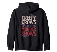 Gothic Detective Murder Investigation Horror Thriller Crime Zip Hoodie