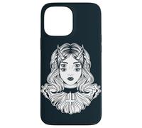 Gothic Devil Girl Satanic Goth Occult Occultism Halloween Case for iPhone 13 Pro Max