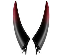 Gothic Devil Headpiece - Horns Hair Clips For Cosplay And Halloween, Unique Vampire Costume Accessory, Scary Funny Horn Headwear Women Men | Dress Up Party Prop