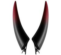 Gothic Devil Horn, Ghost Forehead Horn | Halloween Cosplay Costume Hat Accessories | Clip On Devil Horn Halloween Cosplay Costume Hat Accessories Gothic Devil Horn Hairpin Gothic Scary Horn Cosplay