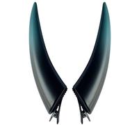 Gothic Devil Horns Hair Clips - Lightweight ABS Cosplay Accessories | Halloween Costume Props | Clip-On Horns for Hair, Wigs & Outfits | Red, Blue, Purple for Hairs Clips, Devil Horn Devils Costume