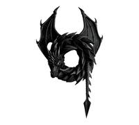 Gothic Dragon Decoration, Fantasy Wall Decor, Dragon Wall Hanging