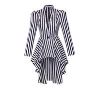 Gothic Dress Medieval Dresses Women Witch With Hooded Cape Waist Smocked A-Line Soul Reaper Costume Halloween Victorian Short Teens/Women Party
