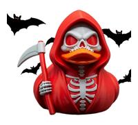 Gothic Duck - Figurine Holding a Scythe | Gothic Decor Ornament Skeleton for Home Interior Decoration Library Car Halloween