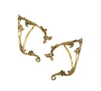 Gothic Ear Cuff Vintage Accessory Comfortable Clip Trendy Non-piercing Earrings Suitable for Various Occasions Flower Trees, one size, As described