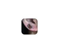 Gothic Earrings for Women Spider Bat Ear Cuff Asymmetric Web Earrings Red Heart Stud Spooky Fall Jewelry Halloween Punk Accessories, Metal, No Gemstone