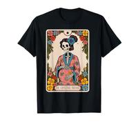 Gothic Expectant Mother Floral Mom to Be Tarot Art T-Shirt