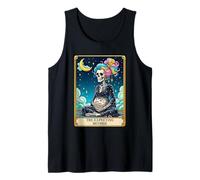 Gothic Expectant Mother Floral Mom to Be Tarot Art Tank Top