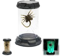 Gothic Facehugger Cool Jar, Scary Alien Xenomorph Popcorn Bucket, Alien Gothic Popcorn Bucket with LED Light, Horrible Alien Xenomorph Home Decor for Desktop Decoration