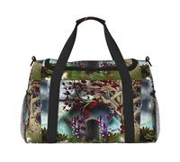 Gothic Fairy Garden Lightweight Waterproof Large Capacity Handheld Shoulder Crossbody Travel Bag Personal Belongings Organizer Bag