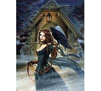Gothic Fantasy Jigsaw Puzzles For Adults - Vespertide - Mystical 1000 Piece Jigsaw Puzzle - Magical Artwork Puzzle - Made In Britain