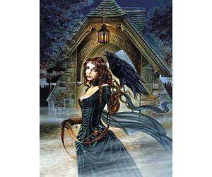 Gothic Fantasy Jigsaw Puzzles For Adults - Vespertide - Mystical 1000 Piece Jigsaw Puzzle - Magical Artwork Puzzle - Made In Britain