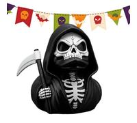 Gothic,Figure With Silly | Spooky Gothic Skeleton Tank Statue Ornament For Bookshelf Decor Halloween Exhibition