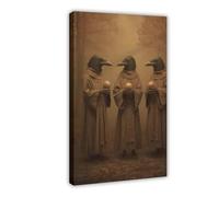 Gothic Forest Blackbird Prophet Art Poster Canvas Poster Bedroom Decor Landscape Office Room Decor Gift 24" L X 36" W