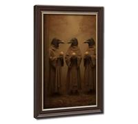 Gothic Forest Blackbird Prophet Art Poster Canvas Poster Bedroom Decor Landscape Office Room Decor Gift 8" L X 12" W