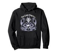 Gothic Fortune Teller & Crystal Ball - The Cards Foretell Pullover Hoodie
