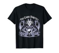 Gothic Fortune Teller & Crystal Ball - The Cards Foretell T-Shirt