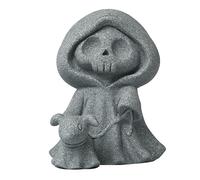 Gothic Gargoyle Demon Resin Sculpture - Winged Dark Fantasy Figure for Home Decor, Halloween Ornaments, Bookshelf & Wall Shelf Decoration, Altar Display Piece