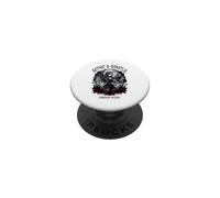 Gothic & Ghastly Forever Spooky Winged Woman Raven and Roses PopSockets Adhesive PopGrip