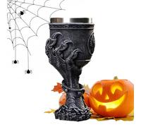 Gothic Goblet for Wine, Medieval 3D Dragon Claw Beverage Goblet, Aesthetics Multi-Functional Holiday Drinkware Cup for Cocktails Whiskey Juice