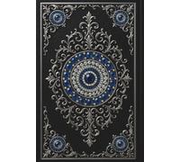 Gothic Grimoire- Evil Eye: This opulent 6x9, 120 page elegant book protects while it impresses; with blue gems and diamonds adorning the classy black ... attractive book is your safe place to write!