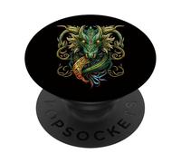 Gothic Guardian Mystic Dragon PopSockets Adhesive PopGrip