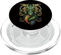Gothic Guardian Mystic Dragon PopSockets PopGrip for MagSafe