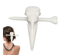 Gothic Hair Accessories | 3D Printed Animal Skull Sticks,Goth Hair Accessories,for Festival Wear Spooky Themes Horror Daily Cosplay Events