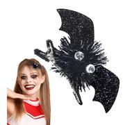 Gothic Hair Accessories,Cute Hair Clips - Bat Design Hair Accessories Strong Hold for Teens Young Fast Morning Routine School Events