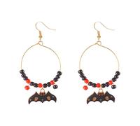 Gothic Halloween Bat Spiders Dangle Earrings For Women Unique Dark Jewelry Party Bat Ear Pendants Accessories Lightweight Gothic Halloween Jewelry
