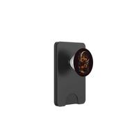 Gothic Halloween Floral Moon Sunflower Pumpkin Bats PopSockets PopWallet for MagSafe