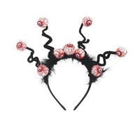 Gothic Halloween Live Broadcast Headband Female Student Photography Headband Eyeball Shape Headband Black Color