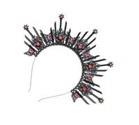 Gothic Handmade Crowns Headband Butterfly Hair Accessory Handmade Crowns Headband Dainty Headwear With Gothic Touch