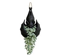 Gothic Hanging Plant Pot Scary Bat Decorative Plant Basket