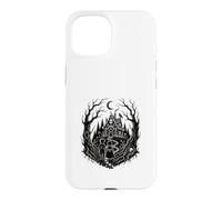 Gothic Hansel and Gretel Candy House Dark Fairy Tale Design Case for iPhone 15