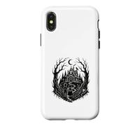 Gothic Hansel and Gretel Candy House Dark Fairy Tale Design Case for iPhone X/XS