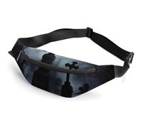 Gothic Happy Halloween Fanny Pack Fanny Packs for Women Men Waist Bag Mens Fanny Pack Womens Fanny Pack Fanny Pack Men Running Fanny Pack Small Fanny Packs for Women, style, 36*15cm