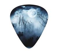 Gothic Happy Halloween Guitar Plectrums 12 Pieces For Ukulele Bass Instrument Accessories