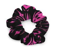 Gothic Hearts Flames Star Y2k Fashion Hair Bands Scrunchies for Women Soft Elastic Hair Ties Accessories