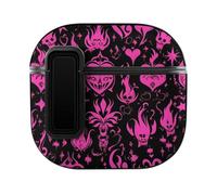 Gothic Hearts Flames Star Y2k Slim Compatible with Airpods 4 Case Protective Hard Cover Skin