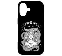 Gothic Hecate Goddess Moon Phases Dark Academia Witchy Case for iPhone 17